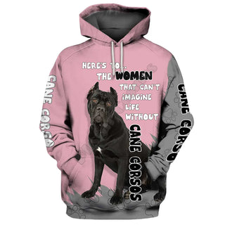 Cane Corsos 3D Hoodies Printed Pullover Men For Women Funny Animal Sweatshirts Fashion Cosplay Apparel Sweater 02