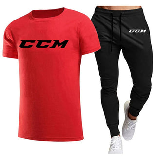 New Men's Tracksuits summer men's set