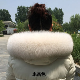 100% Natural Real Fox Fur Collar Fashion Scarves For Ladies Women And Men