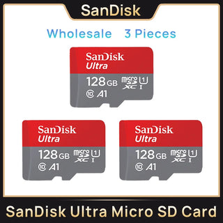 SanDisk Ultra Micro SD Memory Card TF Flash Card A1 V10 C10 U1 32GB 64G 128G 256G for Camera Phone Nintendo Switch Table