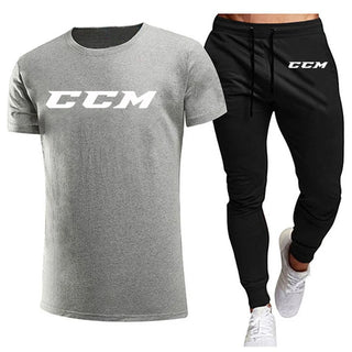 New Men's Tracksuits summer men's set