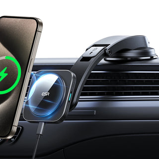 ESR for MagSafe Car Mount Charger 15W Qi2-Certified Wireless Car Charger for iPhone 16/15/14/13/12 Fast Charging Car Accessories