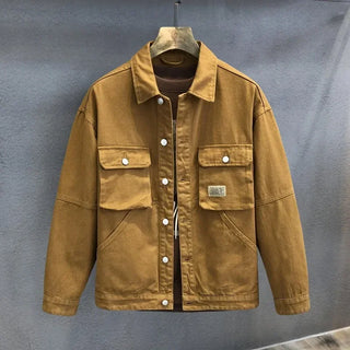 Patchwork Denim jean jacket for men