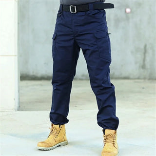Men's Outdoor Military Casual Tactical Pants Breath Waterproof Cargo Pant Men Army Camping Fishing Lightweight Trousers