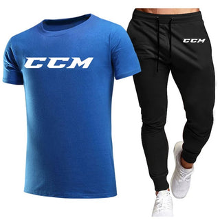 New Men's Tracksuits summer men's set