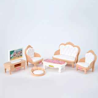 1:12 Miniature Furniture Set Living Room Kitchen Simulation Model Dollhouse Toys  Accessories Gift for Christmas Halloween
