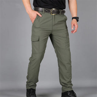 2025 Outdoor Waterproof Tactical Cargo Pants Men Breathable Summer Casual Army Military Long Trousers Male Quick Dry Cargo Pants