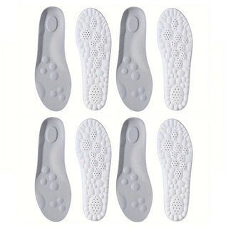 1Pair High Elasticity Latex Sport Insoles Soft Shoe Pads Arch Support Orthotic Insoles Deodorant Shock Absorption Cushion