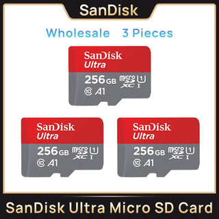 SanDisk Ultra Micro SD Memory Card TF Flash Card A1 V10 C10 U1 32GB 64G 128G 256G for Camera Phone Nintendo Switch Table