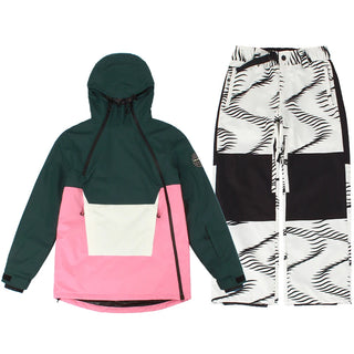 Women Ski Jacket Pant Men Snowboard Suit Winter Clothing Trouser Windproof Waterproof Outdoor Sport Wear for Couple Mountain Set