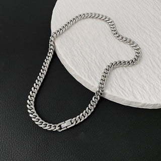 Basic Versatile Stainless steel Cuban Necklace