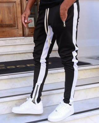Mens Cotton Joggers Sport Running Pants Fitness Men Sportswear Tracksuit Bottoms Skinny Sweatpants Trousers Gyms Track Pants