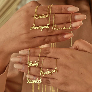 Custom Name Necklace for Women