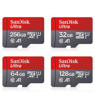 SanDisk Ultra Micro SD Memory Card TF Flash Card A1 V10 C10 U1 32GB 64G 128G 256G for Camera Phone Nintendo Switch Table