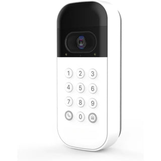 Smart Garage Door Video Keypad with Wide-Angle Camera,Customizable PIN Codes,and Smartphone Control