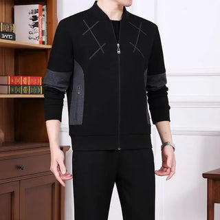 Winter Cotton Sport Suit Tracksuit Zip Up Coat Sweatshirt+pant+jacket Casual Jogger Running Workout Outfit Sportswear Track Suit