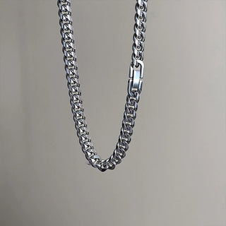 Basic Versatile Stainless steel Cuban Necklace