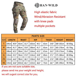 G3 Men's Tactical Pants Clothing Men Camping Cargo Pant US CP Airsoft Camo Paintball Combat Pants +Pads