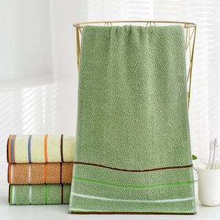 1 Pc Thickened Absorbent Bath Towel Soft Face Towel for Home