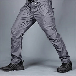 Men's Outdoor Military Casual Tactical Pants Breath Waterproof Cargo Pant Men Army Camping Fishing Lightweight Trousers