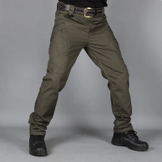 Military Tactical Pants Men Special Combat Trousers Multi-pocket Waterproof Wear-resistant Casual Training Overalls  Men Pants