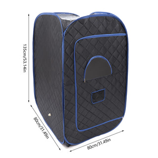 2L Portable Full Body Personal Steam Sauna Heated Spa Detox Therapy Home 1000W