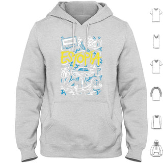 Estopía ( Argentina ) : Estopa 25th Anniversary Tour Hoodie cotton Long Sleeve Estopy Tow Estopia David Mu ? Oz Jose Mu ? Oz