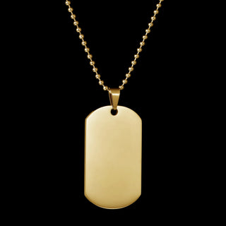 Sifisrri Personalized Custom Name Necklace Engrave Picture Letter Rectangle Pendant For Women Men Fashion Family Jewelry Gift