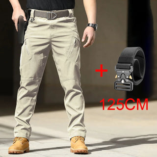 Tactical Cargo Pants Men Outdoor Waterproof SWAT Combat Military Camouflage Trousers Casual Multi Pocket Pants Male Work Joggers