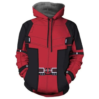 New 2024 Movie Deadpool Wolverine Hoodie Women Men Superhero Cosplay Costume 3D Print Halloween Christmas Pullover Sweatshirt