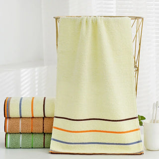1 Pc Thickened Absorbent Bath Towel Soft Face Towel for Home