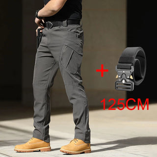 Tactical Cargo Pants Men Outdoor Waterproof SWAT Combat Military Camouflage Trousers Casual Multi Pocket Pants Male Work Joggers