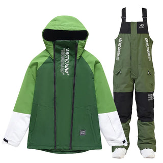 New Snowboarding Suit Men Women Skiing Suit Winter Outdoor Warm Windproof Waterproof Ski Hoodie Jacket+Pants Set Ski Equipment